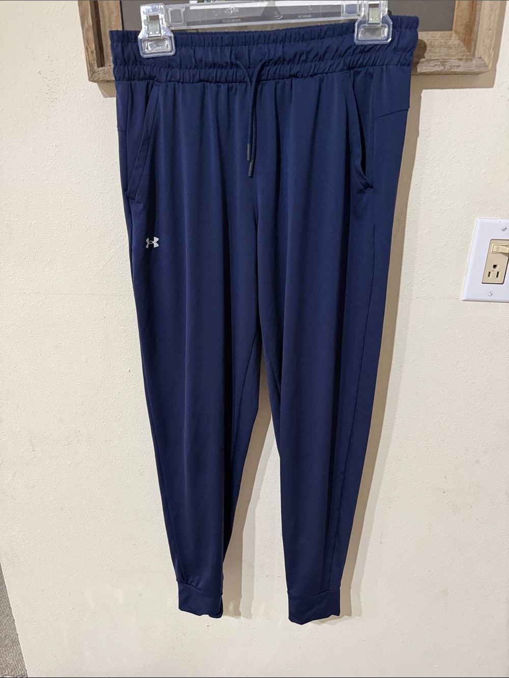 Under Armour Men's/Unisex Dark Navy Slim Joggers